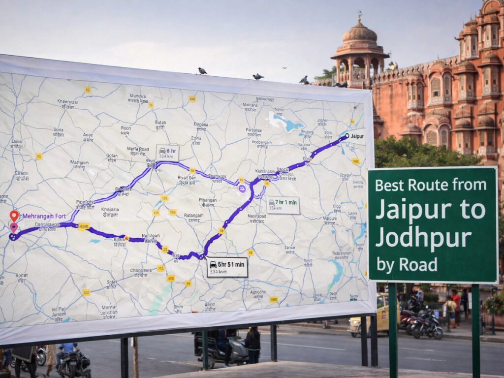 Jaipur to Jodhpur Distance