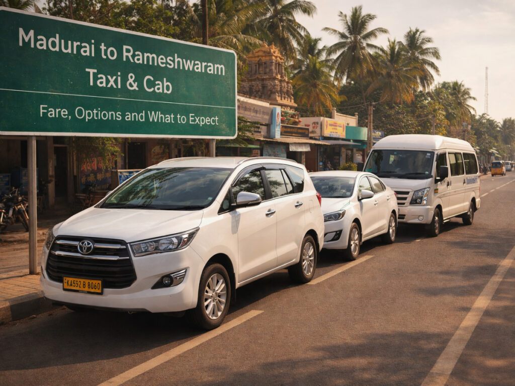 Madurai to Rameshwaram Taxi 